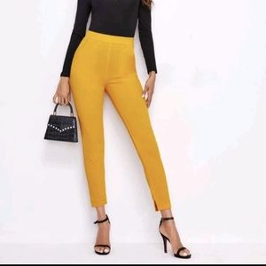 New Yellow Skinny Pants.